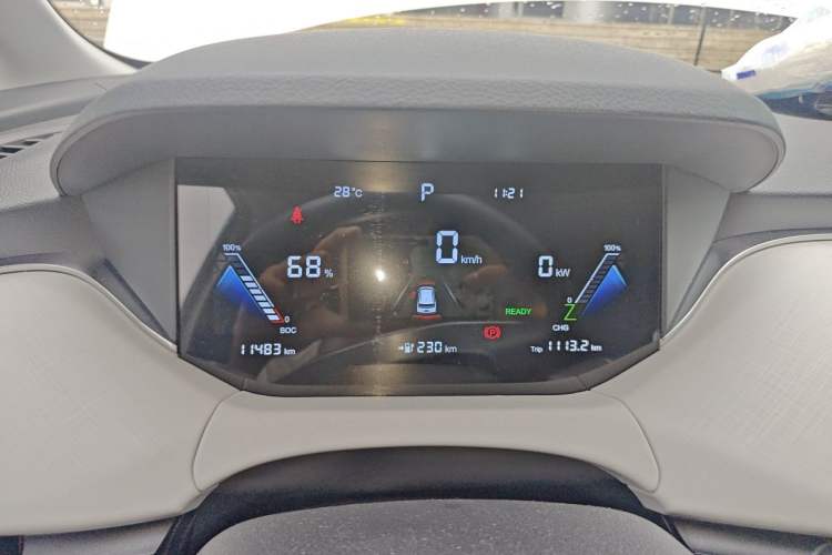 Used Bestune NAT 2023 PRO Comfortable Travel Extended Range Battery-Swap Version 401km Instrument Cluster