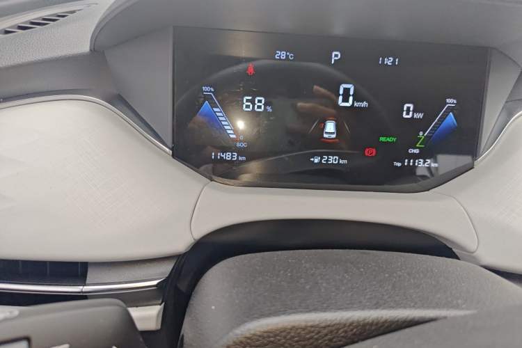 Used Bestune NAT 2023 PRO Comfortable Travel Extended Range Battery-Swap Version 401km Odometer Close Up