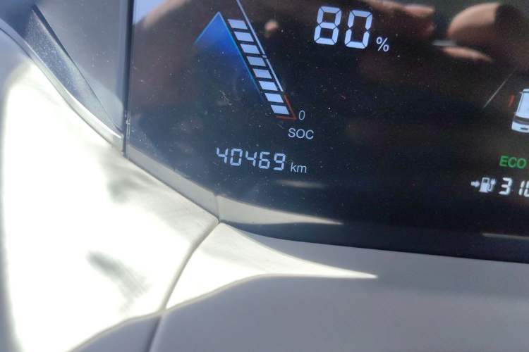 Used Bestune NAT 2023 PRO Comfort Travel Edition 419km Odometer Close Up