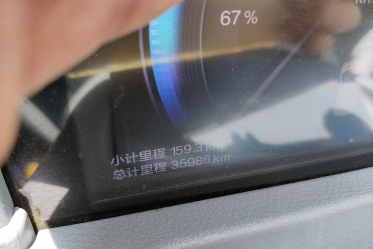Used Bestune Pony 2024 170km Vitality Horse Odometer Close Up