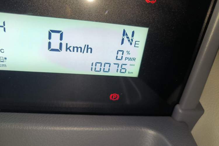 Used Bestune Pony 2024 122km Cute and Fun Horse Odometer Close Up