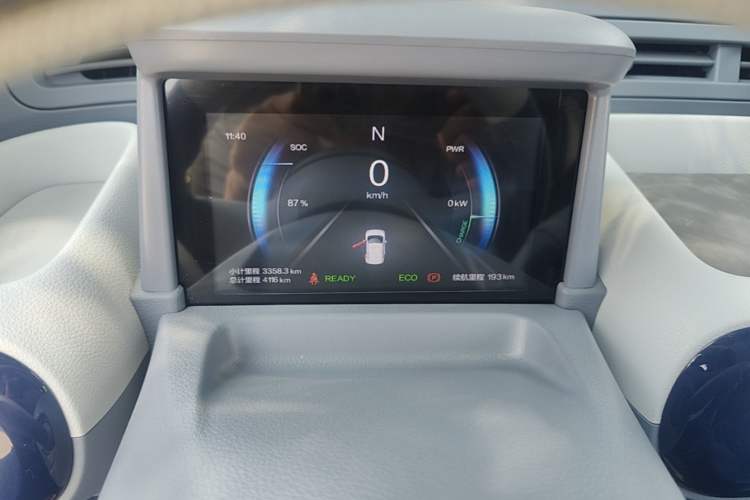 Used Bestune Pony 2025 222km Range Agile Horse Instrument Cluster