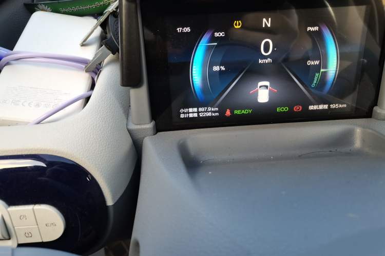 Used Bestune Pony 2025 222km Range Linglong Horse Odometer Close Up