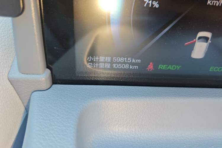 Used Bestune Pony 2025 222km Range Agile Horse Odometer Close Up