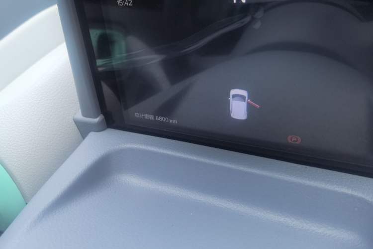 Used Bestune Pony 2025 222km Lightning Horse Odometer Close Up