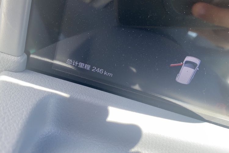Used Bestune Pony 2025 222km Lightning Horse Odometer Close Up
