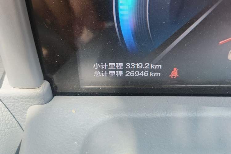 Used Bestune Pony 2025 222km Lightning Horse Odometer Close Up