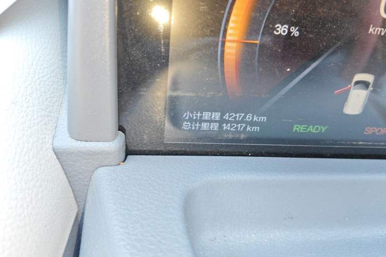 Used Bestune Pony 2025 222km Lightning Horse Odometer Close Up