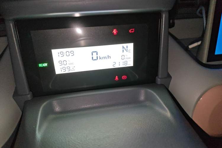 Used Bestune Pony 2025 222km Clever Horse Odometer Close Up