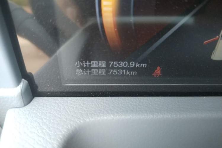 Used Bestune Pony 2025 222km Range Agile Horse Odometer Close Up
