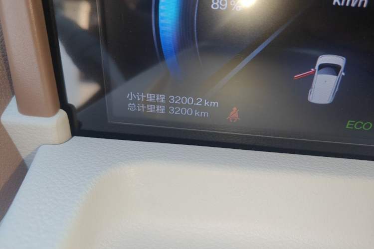 Used Bestune Pony 2025 222km Range Agile Horse Odometer Close Up