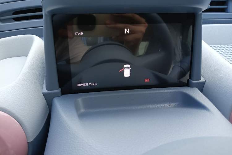 Used Bestune Pony 2025 222km Lightning Horse Odometer Close Up