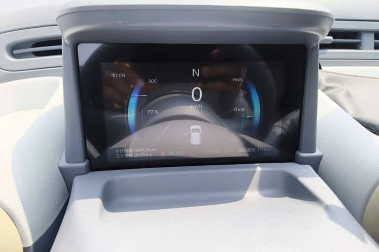 Used Bestune Pony 2025 222km Range Agile Horse Odometer Close Up