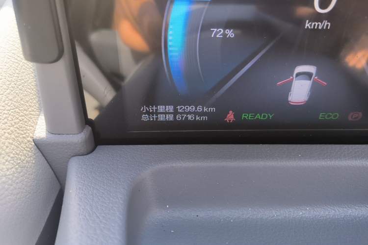 Used Bestune Pony 2025 222km Range Agile Horse Odometer Close Up