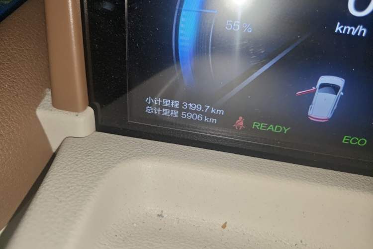 Used Bestune Pony 2025 222km Range Agile Horse Odometer Close Up