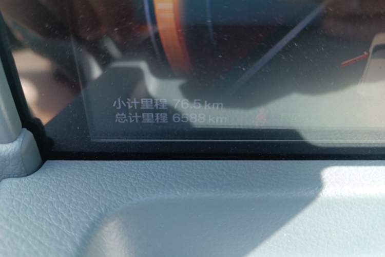 Used Bestune Pony 2025 222km Clever Horse Odometer Close Up