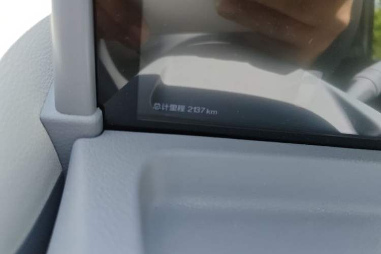 Used Bestune Pony 2025 222km Lightning Horse Odometer Close Up