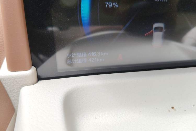 Used Bestune Pony 2026 Model 222km Elegant Horse Odometer Close Up