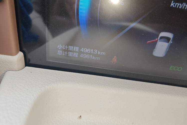Used Bestune Pony 2026 Model 222km Shining Horse Odometer Close Up