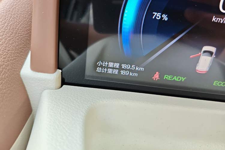 Used Bestune Pony 2026 222km Colorful Horse Odometer Close Up