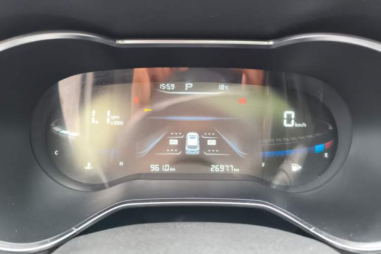 Used Bestune T33 2021 1.2T DCT Luxury Model Instrument Cluster