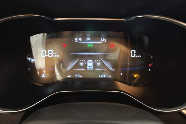 Used Bestune T33 2019 1.6L Automatic Luxury Edition China VI Odometer Close Up