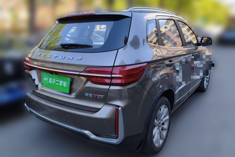 Used Bestune T33 2019 1.6L Automatic Luxury Version China V Emission Standard Rear Right 45 Deg