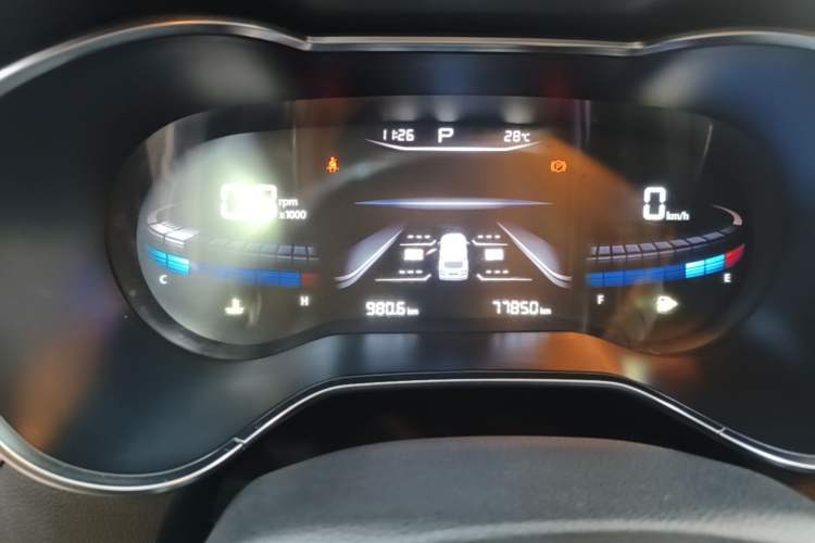 Used Bestune T33 2019 1.6L Automatic Luxury Edition China VI Instrument Cluster