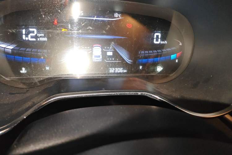 Used Bestune T33 2019 1.6L Manual Luxury Edition China VI Odometer Close Up