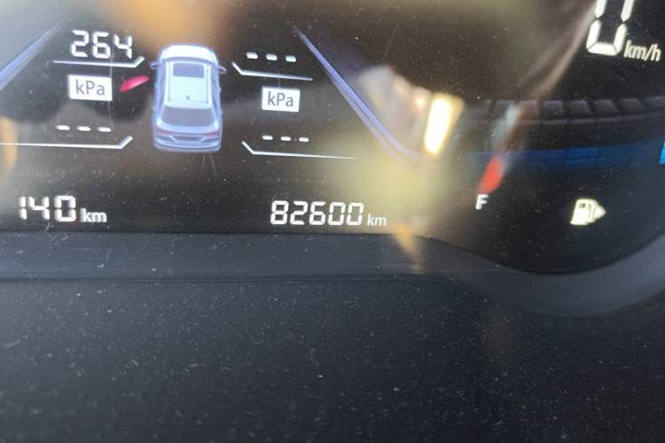 Used Bestune T33 2019 1.6L Automatic Luxury Edition China VI Odometer Close Up