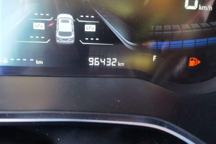 Used Bestune T33 2019 1.6L Automatic Luxury Edition China VI Odometer Close Up