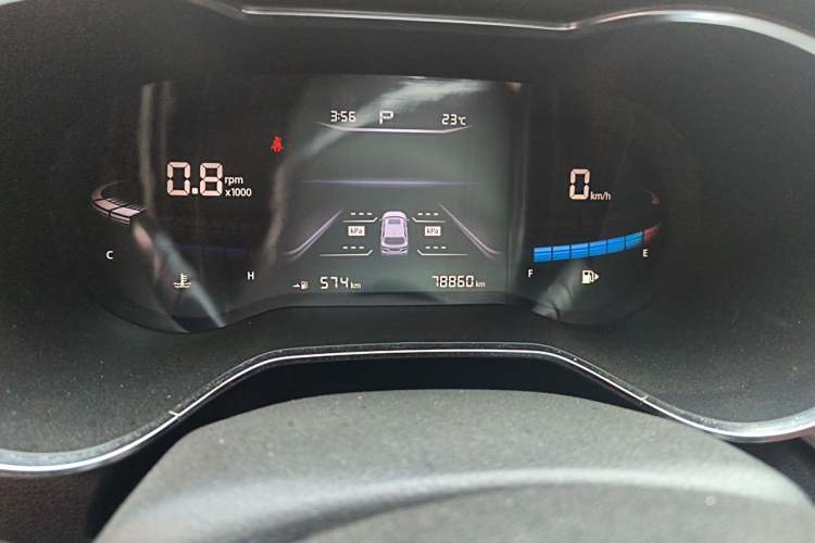 Used Bestune T33 2019 1.6L Automatic Luxury Edition China VI Odometer Close Up
