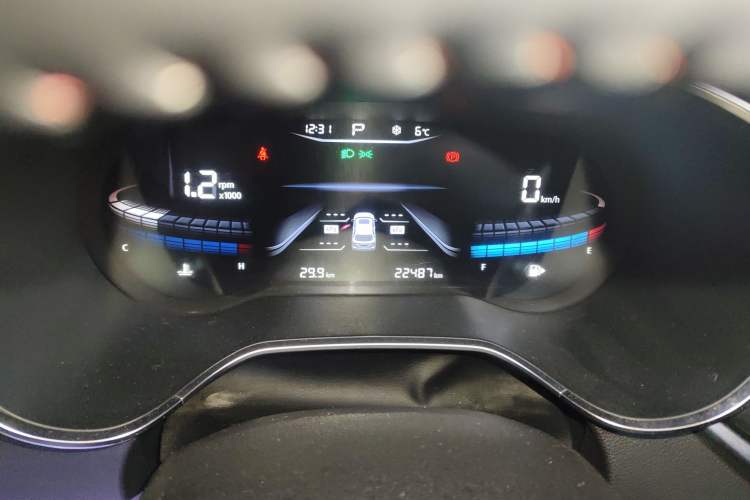 Used Bestune T33 2021 1.2T DCT Luxury Model Instrument Cluster