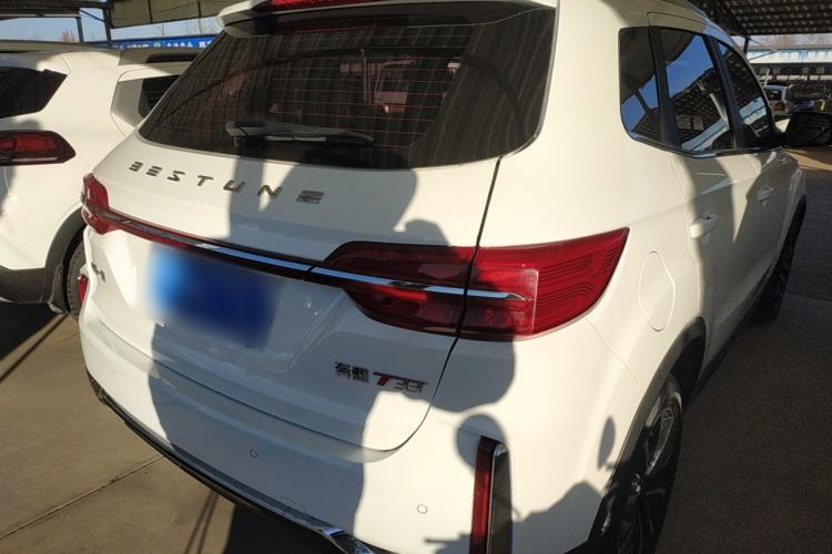 Used Bestune T33 2021 1.2T DCT Luxury Model Rear Right 45 Deg