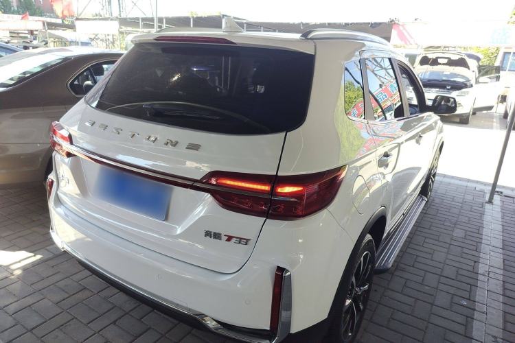 Used Bestune T33 2021 1.2T DCT Luxury Model Rear Right 45 Deg