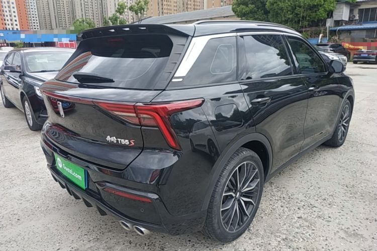 Used Bestune T55 2021 1.5T Automatic Enjoyment & Premium Edition Rear Right 45 Deg