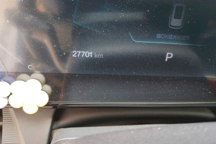 Used Bestune T55 2021 1.5T Automatic Joyful·Prestige Edition Odometer Close Up