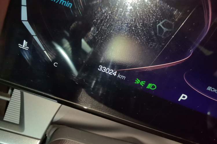 Used Bestune T55 2021 1.5T Automatic Joyful·Prestige Edition Odometer Close Up