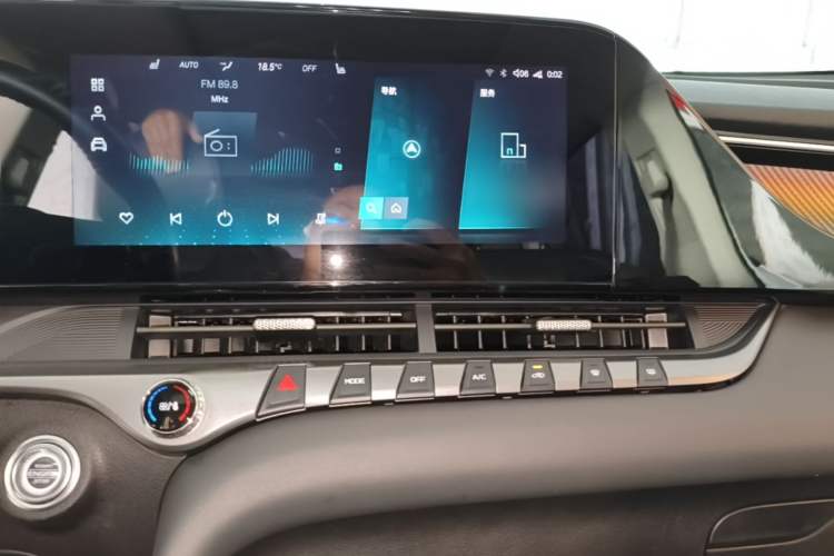 Used Bestune T55 2022 1.5T Automatic Super Leap Edition Audio And AC Panel