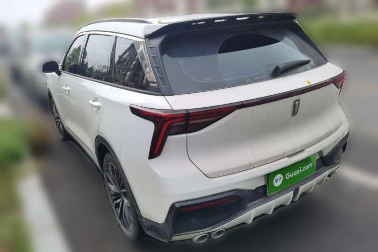 Used Bestune T55 2022 1.5T Automatic ZHUOYUE Model Rear Left 45 Deg