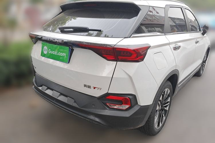 Used Bestune T77 2019 230 TID Automatic Luxury Version China VI Emission Standard Rear Right 45 Deg