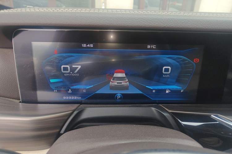 Used Bestune T77 2019 230 TID Automatic Prestige Version China VI Emission Standard Instrument Cluster