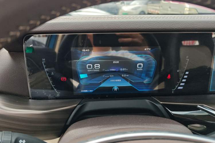Used Bestune T77 2019 230 TID Automatic Luxury Version China VI Emission Standard Instrument Cluster