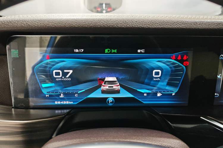Used Bestune T77 2019 230 TID Automatic Prestige Version China VI Emission Standard Instrument Cluster
