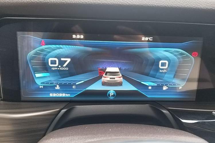 Used Bestune T77 2019 230 TID Automatic Prestige Version China VI Instrument Cluster