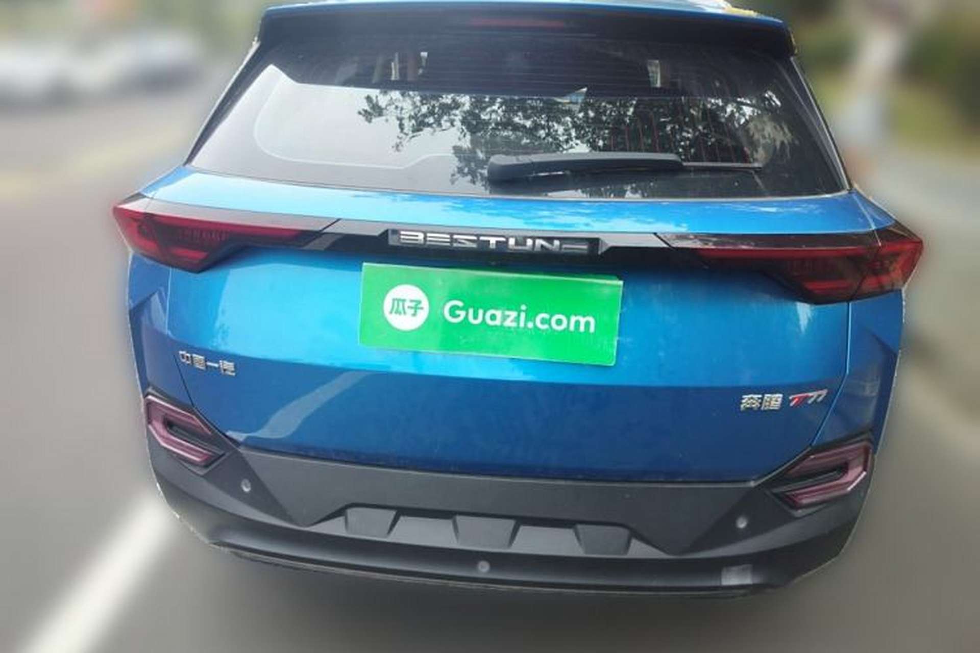 Used Bestune T77 2019 230 TID Automatic Prestige Version China V Emission Standard Rear