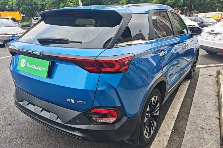 Used Bestune T77 2019 230 TID Automatic Luxury Version China VI Emission Standard Rear Right 45 Deg