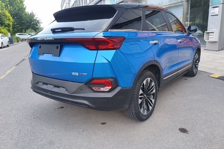 Used Bestune T77 2019 Facelift 230 TID Automatic Luxury Version China V Emission Standard Rear Right 45 Deg