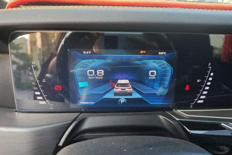 Used Bestune T77 2019 230 TID Automatic Luxury Version China VI Emission Standard Instrument Cluster