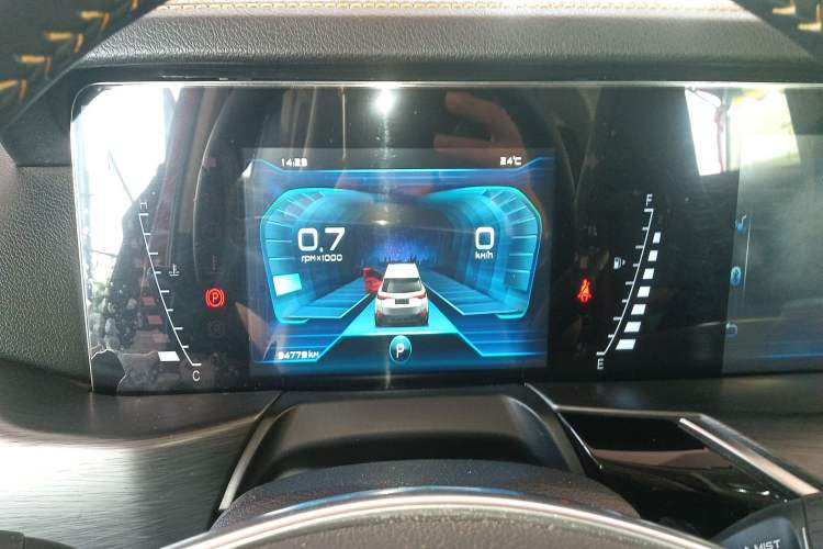Used Bestune T77 2019 230 TID Automatic Luxury Version China VI Emission Standard Instrument Cluster